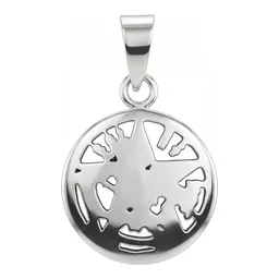 Dije Pentagrama Tetragramaton Plata .925 Diseño Protección Simbólico - Imagen 2