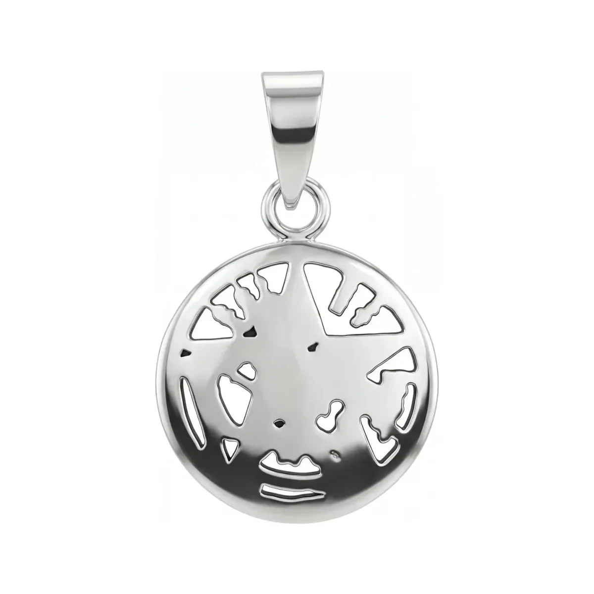 Dije Pentagrama Tetragramaton Plata .925 Diseño Protección Simbólico - Imagen 2