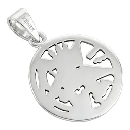 Dije Pentagrama Tetragramaton Plata .925 Diseño Protección Simbólico - Imagen 3