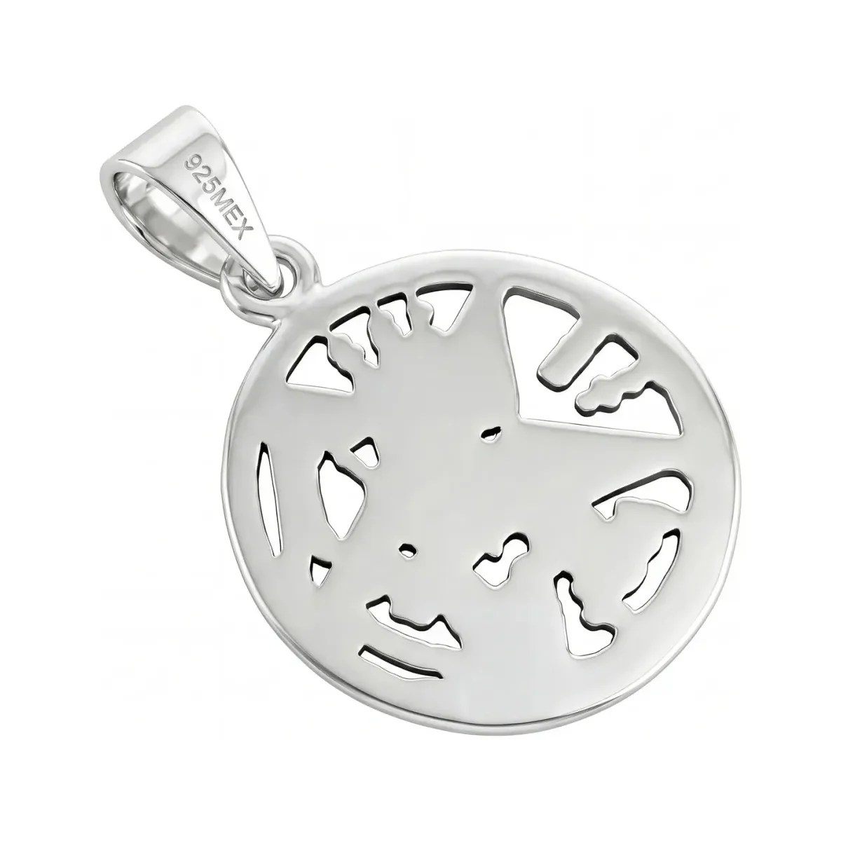 Dije Pentagrama Tetragramaton Plata .925 Diseño Protección Simbólico - Imagen 3