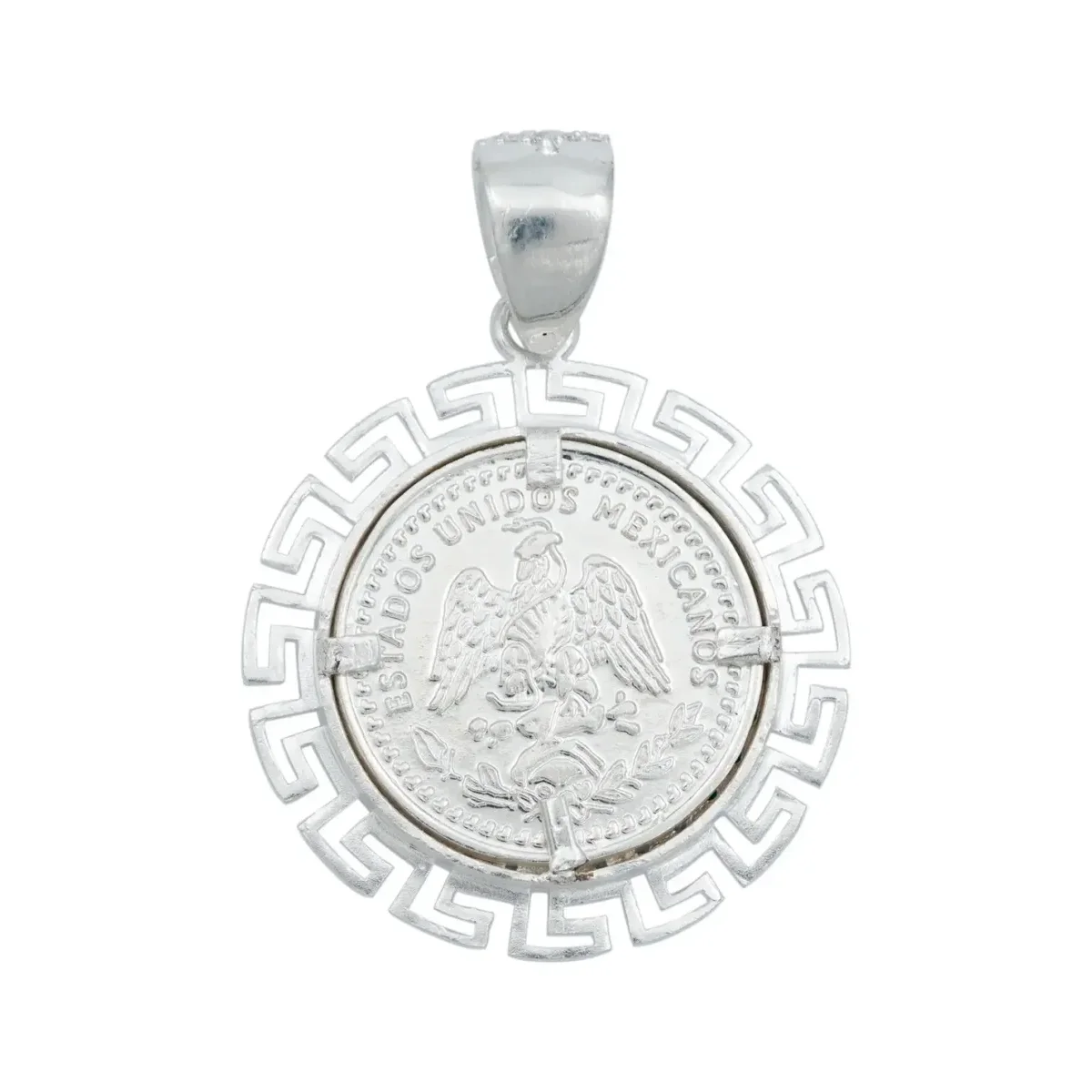 Dije Plata 925 Ángel Centenario Diamantado Tricolor Zirconia - Imagen 3