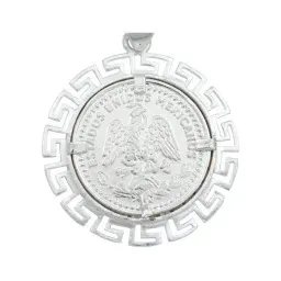 Dije Plata 925 Ángel Centenario Diamantado Tricolor Zirconia - Imagen 4