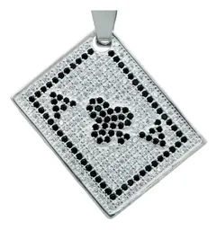 Dije Plata 925 Carta de Póker para Hombre Estilo Moderno - Imagen 2