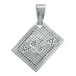 Dije Plata 925 Carta de Póker para Hombre Estilo Moderno - Imagen 3