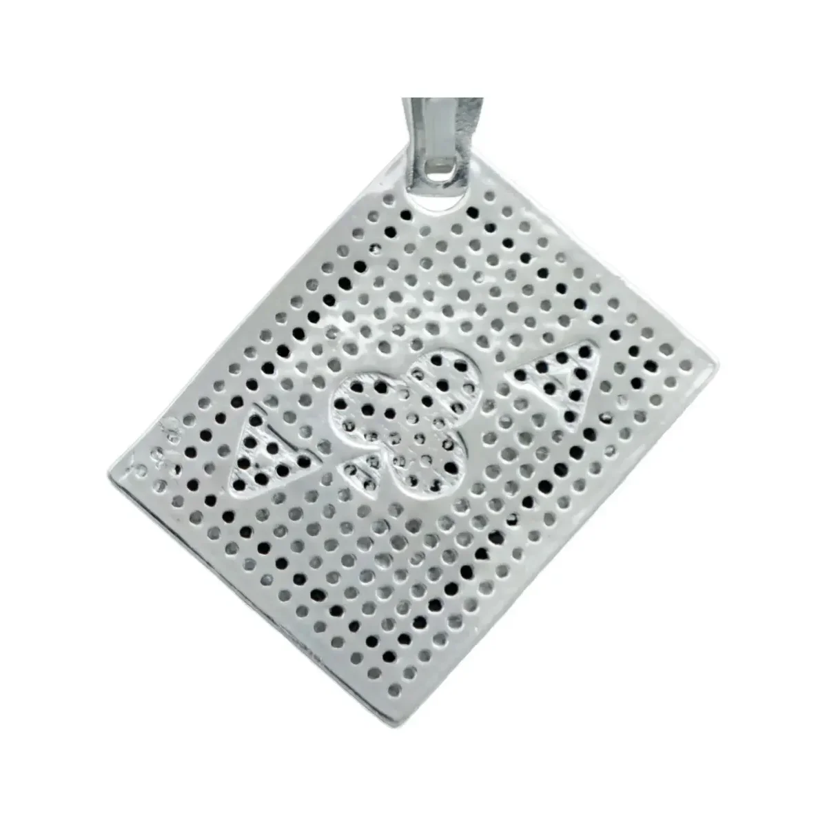 Dije Plata 925 Carta de Póker para Hombre Estilo Moderno - Imagen 4