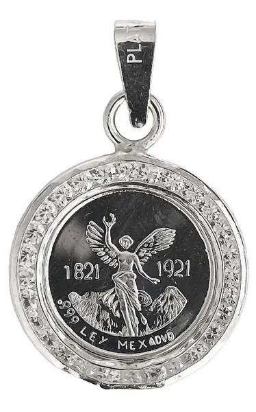 Dije Plata .925 con Zirconia Modelo 1071 - Imagen 1