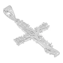 Dije Plata .925 Cruz Árbol de la Vida Calado - Imagen 3