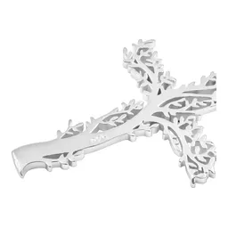 Dije Plata .925 Cruz Árbol de la Vida Calado - Imagen 5