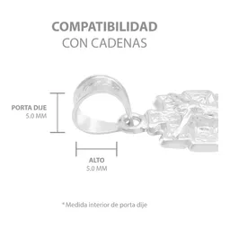 Dije Plata 925 Cruz Caravaca Troquelada con Cristo y Ángeles - Imagen 6