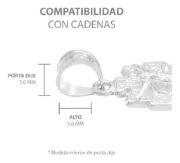 Dije Plata 925 Cruz Caravaca Troquelada con Cristo y Ángeles - Imagen 6