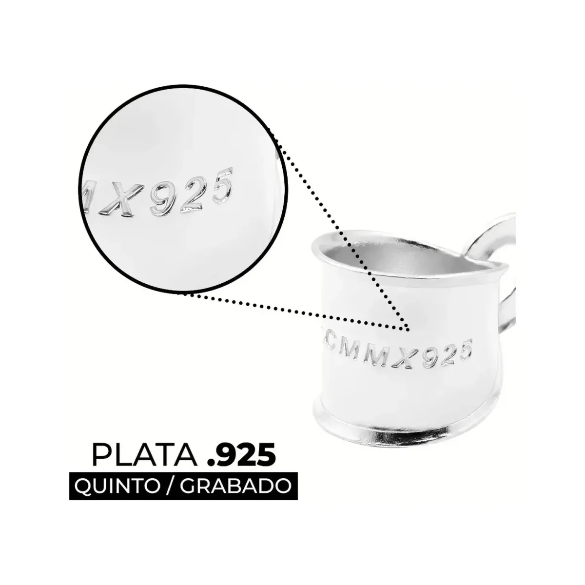 Dije Plata 925 Cruz de Caravaca Troquelada Amuleto Protección - Imagen 3