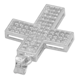 Dije Plata .925 Cruz Simétrica con Zirconia Blanca - Imagen 5