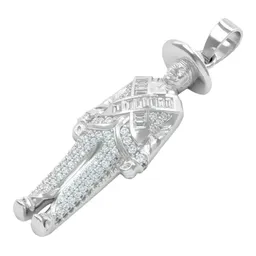 Dije Plata 925 Emiliano Zapata con Zirconia Brillante Diseño Mexicano - Imagen 3