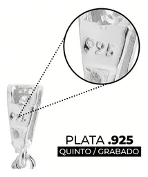 Dije Plata 925 Koala con Zirconia Transparente - Imagen 3