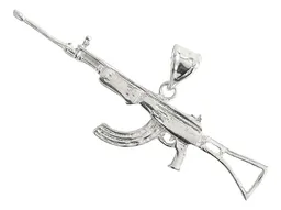 Dije Rifle Ak47 Plata .925 - Imagen 1