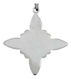 Dije Plata .925 Nudo Bruja Celta Líneas Láser Grande Protección - Imagen 4