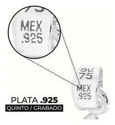 Dije Plata 925 Nudo de Bruja Celta con Zirconia - Imagen 3