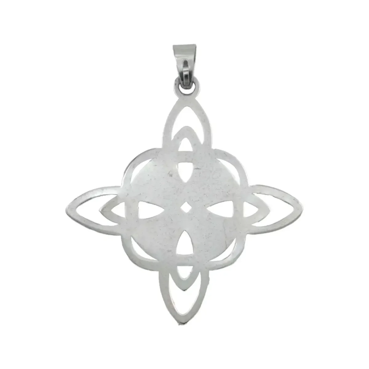 Dije Plata 925 Nudo de Bruja Celta Triqueta Protección - Imagen 3