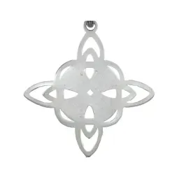 Dije Plata 925 Nudo de Bruja Celta Triqueta Protección - Imagen 4