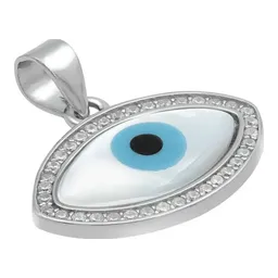 Dije Plata .925 Ojo Turco con Zirconia para Protección - Imagen 3