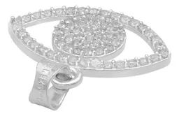 Dije Plata 925 Ojo Turco Zirconia Amuleto Protección - Imagen 5