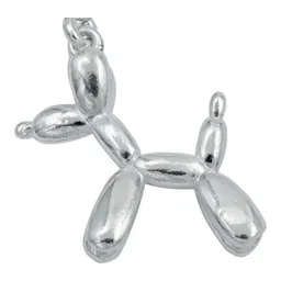 Dije Plata .925 Perrito Inflable Diseño Caricatura - Imagen 3