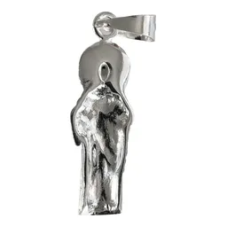 Dije Plata 925 San Judas Tadeo Medalla Religiosa Liso - Imagen 3