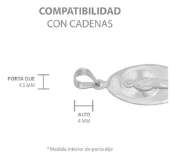 Dije Plata 925 San Judas Tadeo Ovalado Diamantado Modelo 2203 - Imagen 6