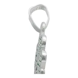 Dije Plata 925 Trébol Cuatro Hojas con Zirconias Verdes - Imagen 6