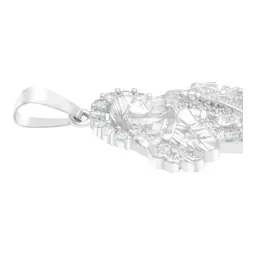 Dije Plata 925 Virgen Desatanudos Detallado Zirconia - Imagen 6