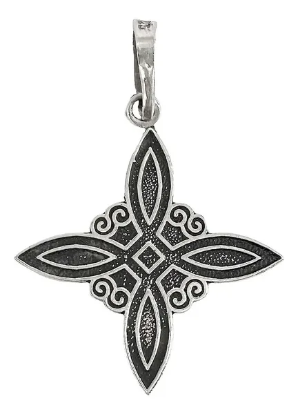 Dije Plata Ley 925 Nudo de Bruja Místico Pavonado - Imagen 1
