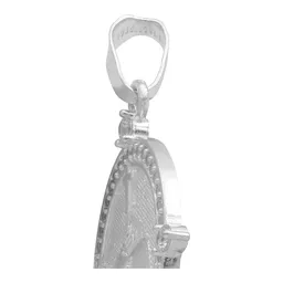 Dije Sagrado Corazón Cruz Plata .925 con Zirconia - Imagen 6
