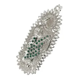 Dije San Judas Tadeo Plata 925 con Zirconia y Resplandor - Imagen 3