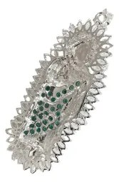 Dije San Judas Tadeo Plata 925 con Zirconia y Resplandor - Imagen 3