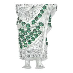 Dije San Judas Tadeo Plata 925 con Zirconia Verde - Imagen 4