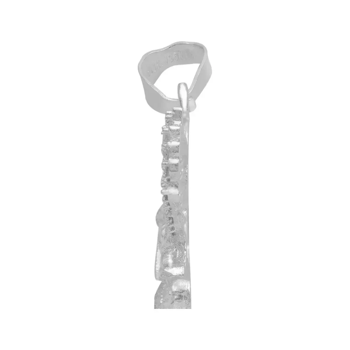 Dije San Miguel Arcángel Plata .925 con Zirconia para Hombre - Imagen 5