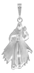 Dije Señor de la Misericordia Plata 925 Acabado Diamantado - Imagen 2