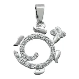 Dije Tortuga Plata .925 con Zirconias Blancas Marinas - Imagen 1