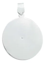 Dije Virgen de Guadalupe Estrella Plata 925 con Zirconia Fina - Imagen 3