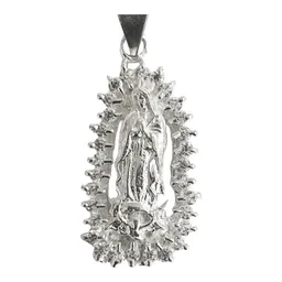 Dije Virgen de Guadalupe Plata 925 con Zirconia Brillante - Imagen 2