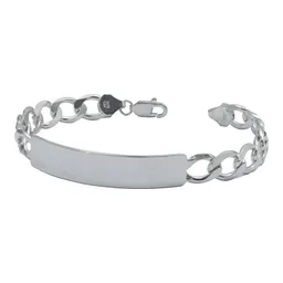 Esclava Plata .925 Cadena Cubana Barbada Gruesa para Hombre - Imagen 5