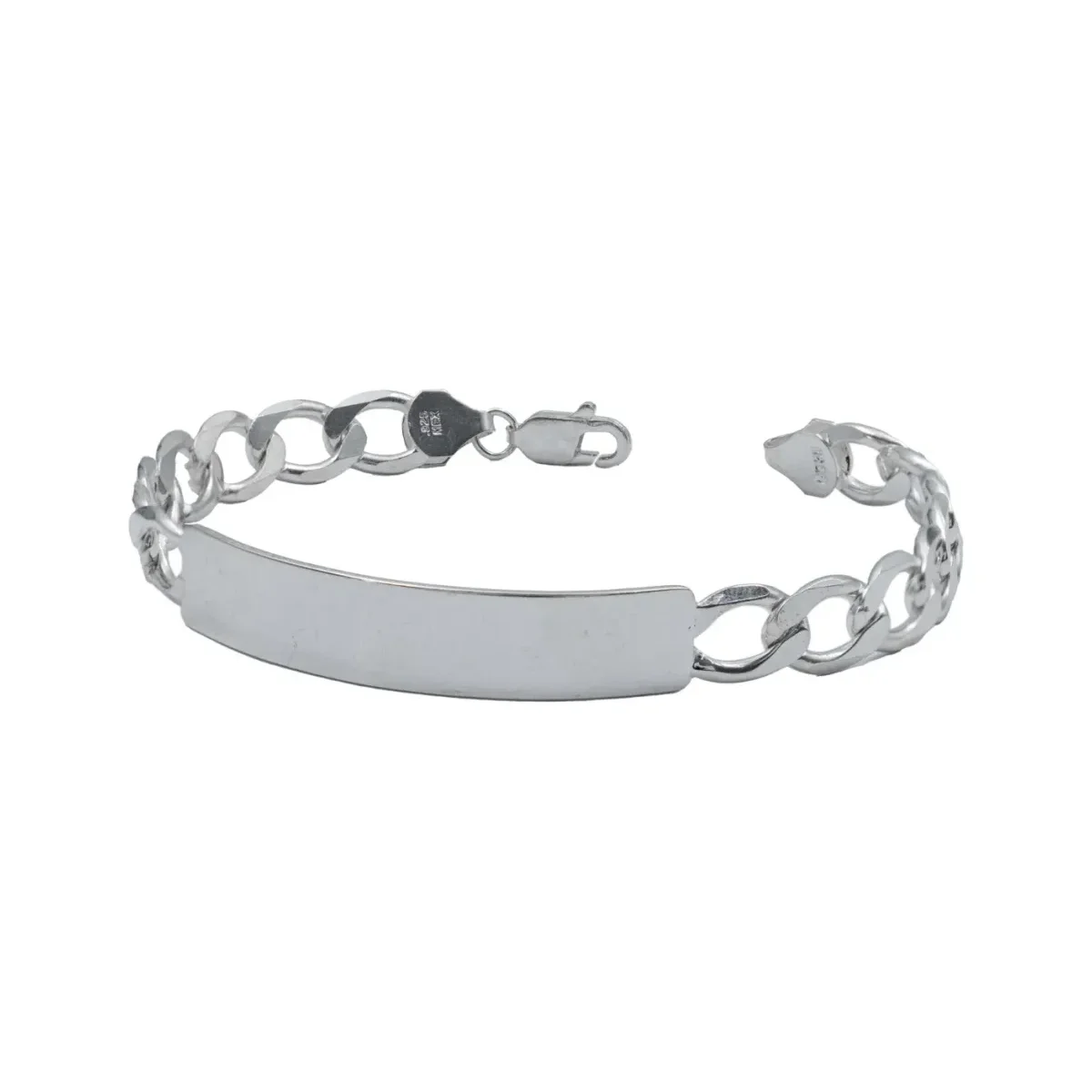 Esclava Plata .925 Cadena Cubana Barbada Gruesa para Hombre - Imagen 5