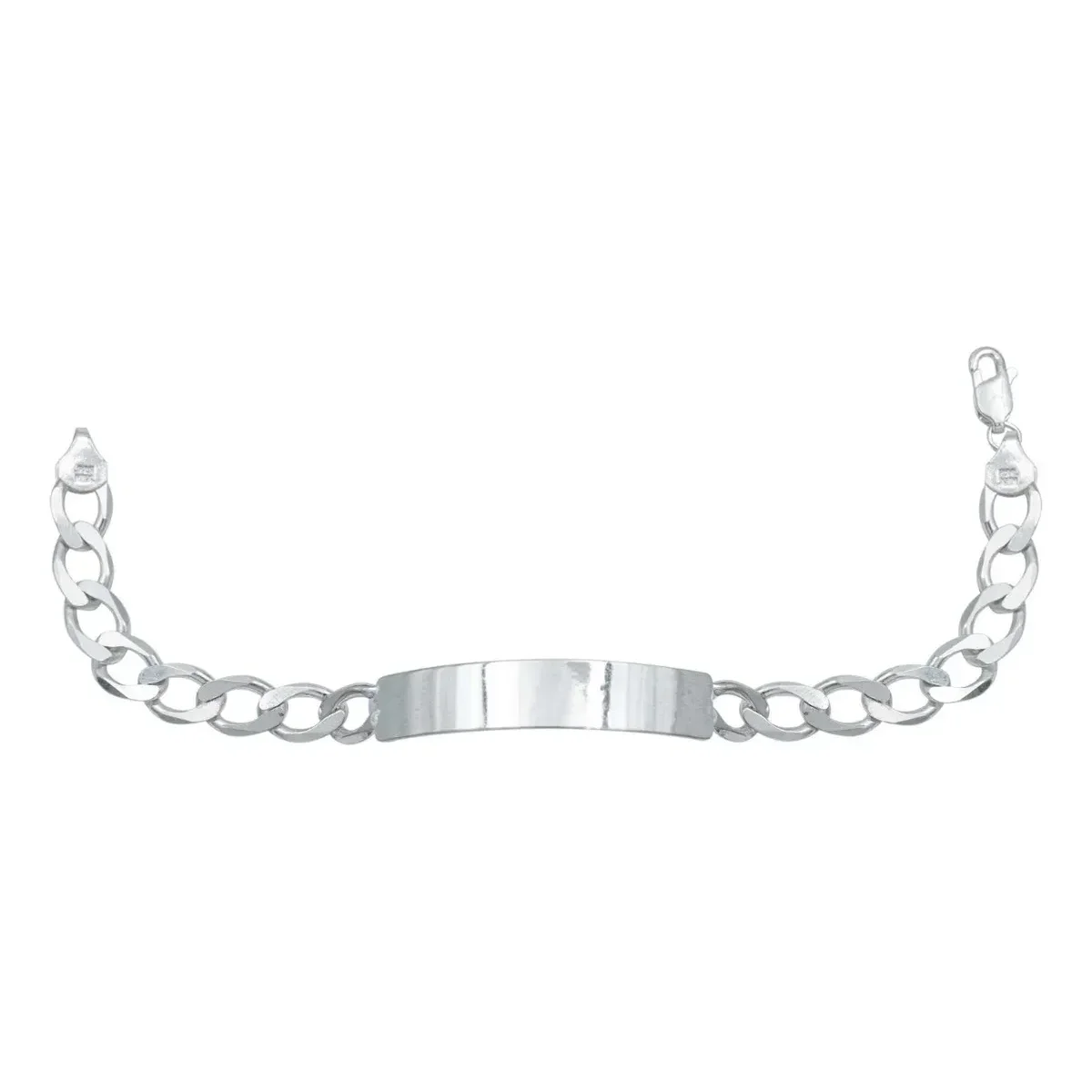 Esclava de Plata 925 Cubana Barbada gruesa para hombre - Joyaris joyería fina artesanal mexicana