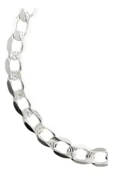 Pulsera Esclava Plata 925 Cadena Cubana Diamantada para Hombre - Imagen 4