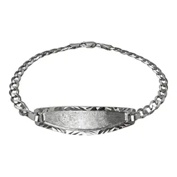 Esclava de Plata .925 Barbada Petatillo Cubano 5 mm - Imagen 2