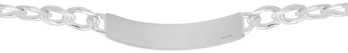 Esclava de Plata 925 Hombre con Placa Gruesa Cubana Diamantada - Imagen 2