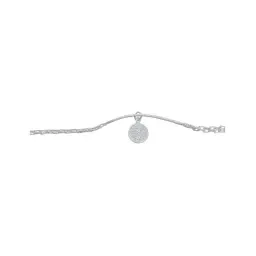 Esclava Pulsera Plata Ley 925 Diseño Bismark con Placa Lisa - Imagen 7