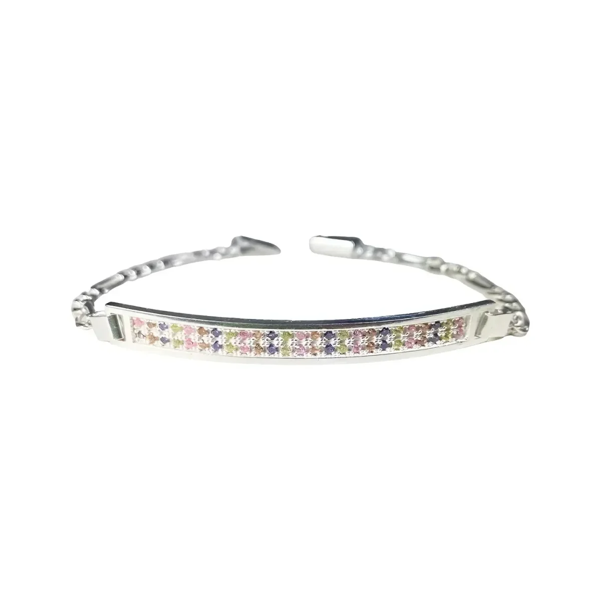 Esclava plata 925 Ajustable Diseño Liso Unisex - Joyaris joyería fina artesanal mexicana