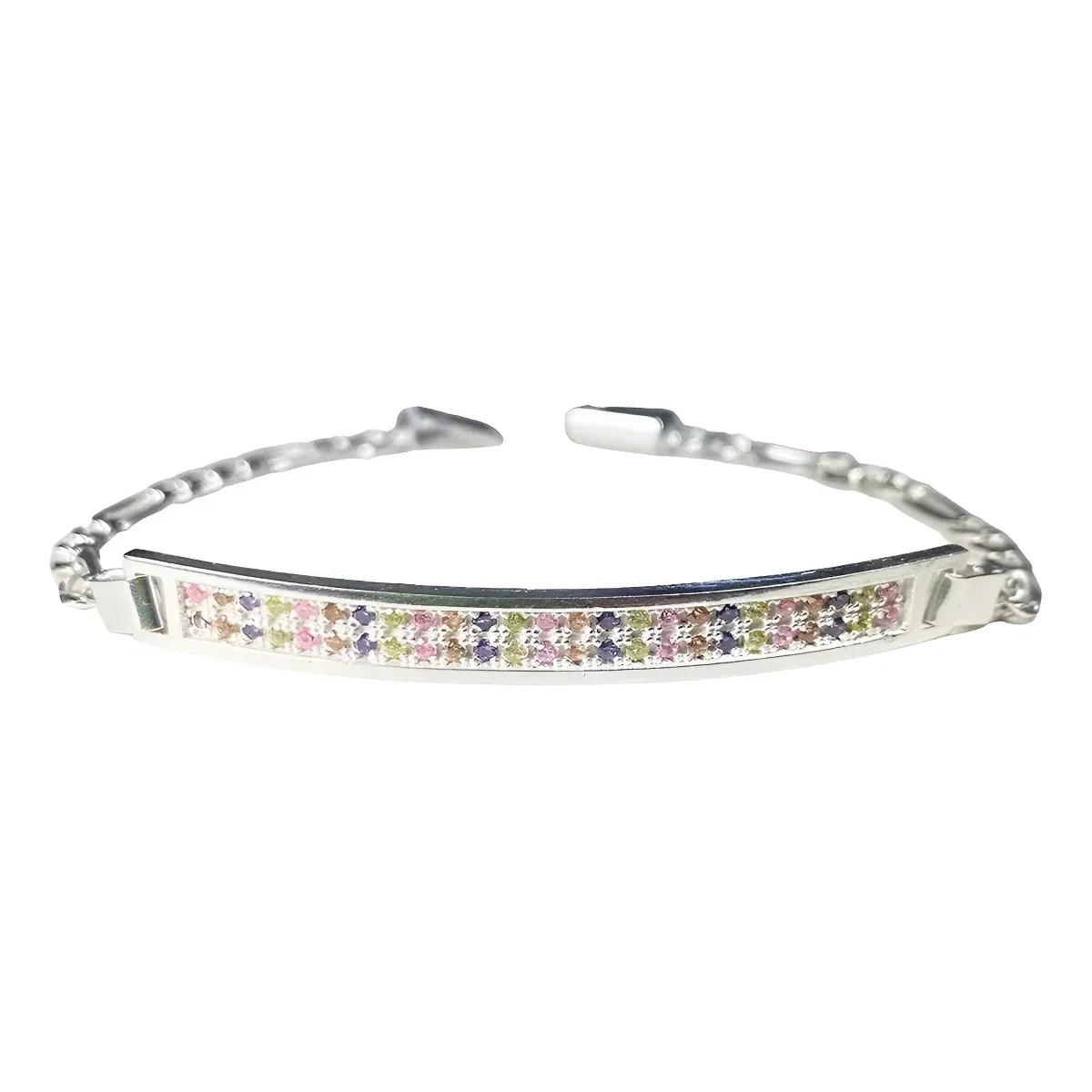 Esclava plata 999 Ajustable Diseño Liso Unisex - Joyaris joyería fina artesanal mexicana