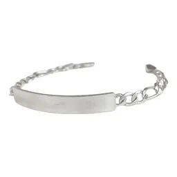 Esclava Pulsera Plata .925 Cubana Diamantada para Hombre 21.5 cm - Imagen 5